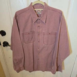 Vintage 80er Banana Republic Hemd Herren XL violett Knopf Safari Mill Valley - Bild 1 von 4