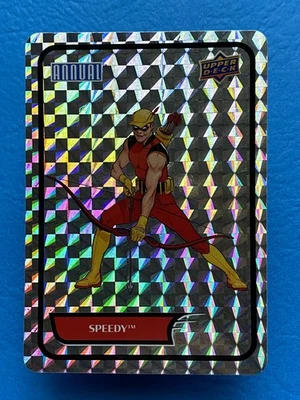 Dispersión trasera anual Speedy 2023-24 Upper Deck DC #B-25 Foto 1 de 2