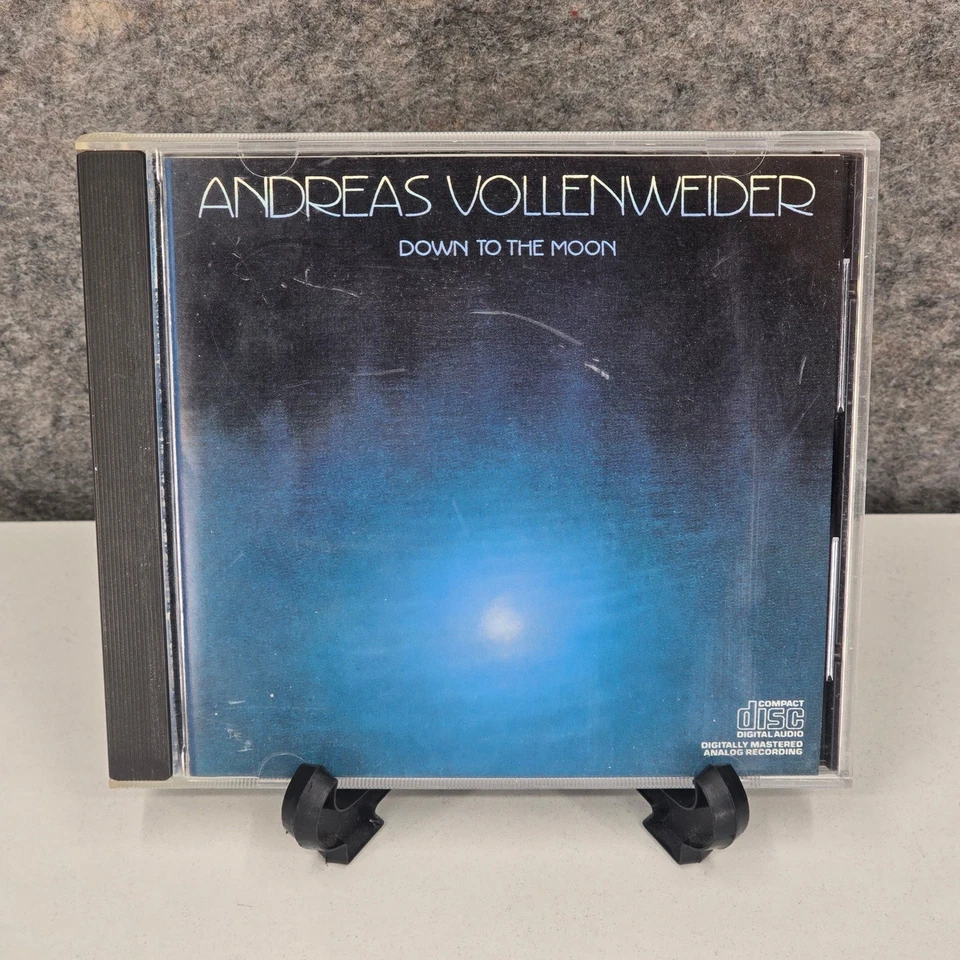 Andreas Vollenweider Down to the Moon CD Album CBS Records New Age Harp - Image 1 of 4