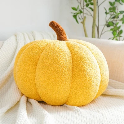 Soft Pumpkin Plush Toy Pillow Sofa Cushion Halloween Decoration Gifts Home NEW - Image 1 of 4