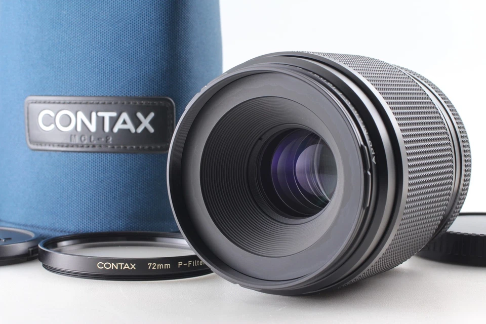 [ Top MINT ] Contax Carl Zeiss Apo Makro Planar T* 120mm f/4 Lens For 645 JAPAN - Image 1 of 4