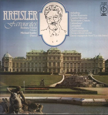Cfp40278 Rodney Friend / Michael Isador Kreisler Favoriten LP Vinyl UK Klassiker - Bild 1 von 3