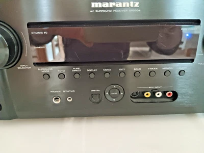 Marantz SR5004 Surround Receiver Schwarz 7.1 Heimkino mit FB + Messmikrofon! - Bild 1 von 4