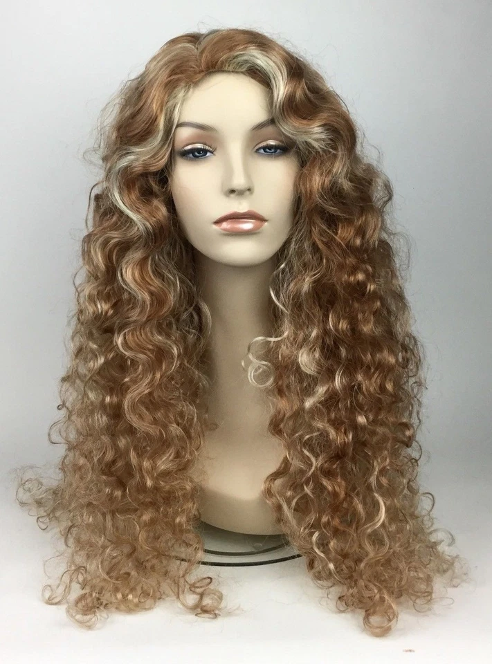 Pelucas de estudio Peluca de moda larga rizada de calidad premium - G1000N #H27/613 Foto 1 de 4