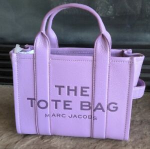 NWT LAST ONE Regal Orchid Purple The Tote Bag Leather Mini Marc Jacobs Traveler