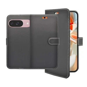 For Google Pixel 9 Wallet Book Flip Folio PU Leather Phone Case Cover - Picture 1 of 43