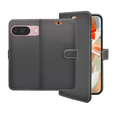 For Google Pixel 9 Wallet Book Flip Folio PU Leather Phone Case Cover - Image 1 of 4