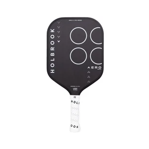 Holbrook Aero Series Carbon Fiber Pickleball Paddle, 16mm, Black/White - Picture 1 of 10