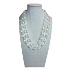 Vintage Fashionable, Fun Gorgeous Round Beads, Faux Pearl & Sparkles Necklace...