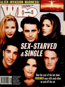 Who Weekly mag - September 16, 1996 - Friends, Olivia Newton-John + Tiger Woods - Picture 1 of 3