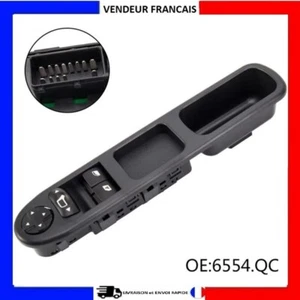 Fensterheberschalter vorne links Peugeot 207 6554QC kompatibel Citroen C3 OEM - Bild 1 von 15