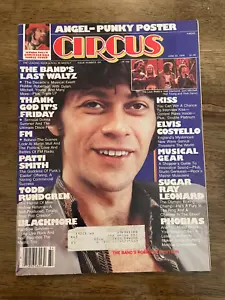 June 22 1978 Circus Magazine Robbie Robertson Cover Punky Meadows Poster - Picture 1 of 4