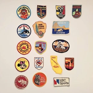 Lot Of Vintage CALIFORNIA Patches - Foto 1 di 2