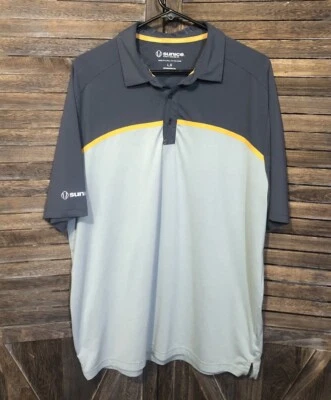 Camisa Sunice Para Hombres Grande Rendimiento Pradera Resort Logo Papá Golf Sportcore  Foto 1 de 4