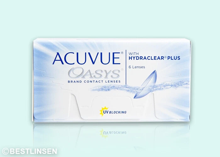 Acuvue Oasys Hydraclear PLUS Johnson&Johnson 1x6 Kontaktlinsen BC 8.4 und 8.8 - Bild 1 von 1
