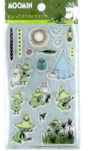 Hoja de sello transparente Moomin Valley hágalo usted mismo libro tarjeta de regalo #4 - Imagen 1 de 4