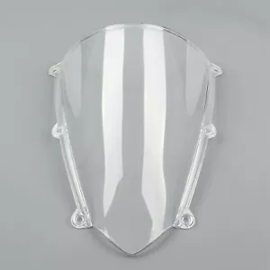 Clear Double Bubble Windshield Shield ABS For Honda CBR600RR 2007-2012 F5 - Bild 1 von 2