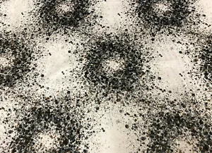 Highland Court bespritzte Punkte Samtstoff - Bellatrix/anthrazitbraun 6 yds - Bild 1 von 4