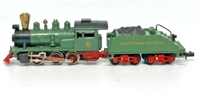 N Arnold Rapido 9 mm 0226 0-6-0 Western Atlantic Steam Loco #6 (probado) Foto 1 de 4