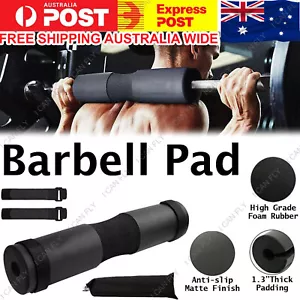 Barbell Pad Fitness Gym Shoulder Weight Bar Weightlifting Support DF - Picture 1 of 9