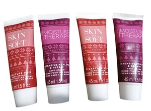 4 x Avon Skin So Soft Signature Silk Hand Cream 1.5 fl & Moisture Therapy - Picture 1 of 5