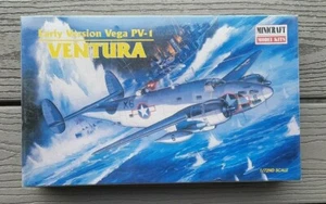 MINICRAFT 1/72 WW II AMERICAN EARLY VERSION PV-1 VENTURA BOMBER MODEL 11613 F/S - Picture 1 of 6