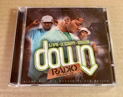 (NM) Rare Mixtape CD - DJ RPM Down Radio Volume One 2008 Texas Rap Clean Version - Image 1 of 4