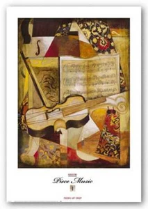 Piece Music I Augustine Art Print 27x39 - Picture 1 of 1