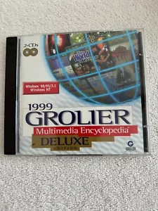 Grolier Multimedia Encyclopedia 1999 (PC-CD, 1998) Windows - Picture 1 of 2