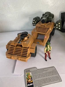 Mean Dog W/ Wild Card Near Complete G.I. Joe 1988 Hasbro Vintage Vehicle - Picture 1 of 24