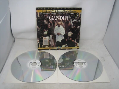 vintage laserdisc gandhi LD - Изображение 1 из 2