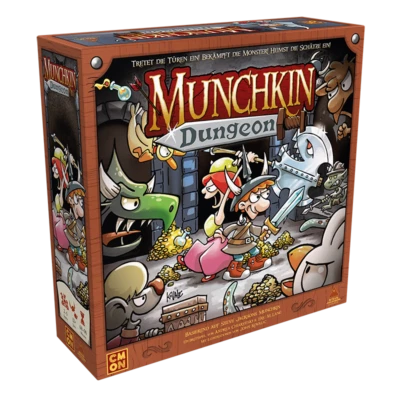 CMND0119 - Munchkin Dungeon - Brettspiel deutsch- (CMON, Asmodee) - Bild 1 von 2