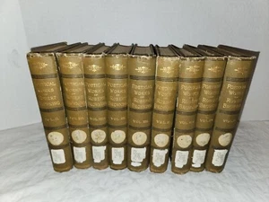 1889, Poetical Works Of Robert Browning, 9 Vols, Antiquarian Books, Incomplete - Imagen 1 de 24