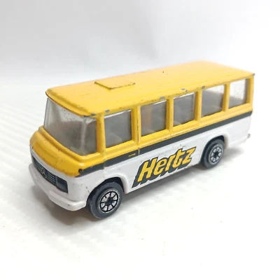 Autobús Corgi Juniors Mercedes-Benz Hertz logotipos 1994 Auto-City paquete múltiple muy bueno Foto 1 de 4