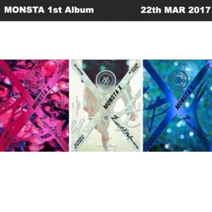MONSTA X BEAUTIFUL 1st Album Random Ver CD+Post Photo+Card+Lyrics +Sticker+etc - Picture 1 of 9