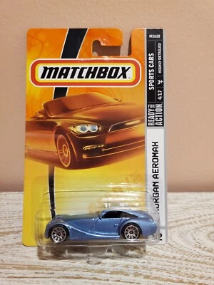 Matchbox #12 listo para acción/coche deportivo - Morgan Aeromax - azul Foto 1 de 2