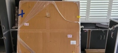 wrought iron vintage barn metal castile two tier square chandelier - Image 1 of 2