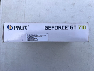 Palit NVIDIA GeForce GT 710 2048M DDR3 Graphics Card NEAT7100HD46-2080H - Image 1 of 4