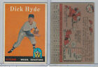 1958 Topps Baseball, #156 Dick Hyde, Washington Senators