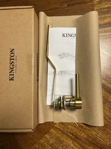 Kingston Brass KTDL7 Concord Front Mount Toilet Tank Lever, Brushed Brass - Picture 1 of 2