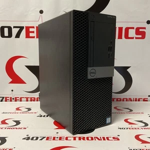Dell Optiplex 7070 Tower, i7-9700, RX 550 4GB, 16GB Ram, 256GB SSD, Win 11 Pro. - Picture 1 of 15