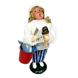 Byers Choice 2011 Nautical Girl Salt Water Taffy Bucket Ice Cream Cone Rare - Picture 1 of 24