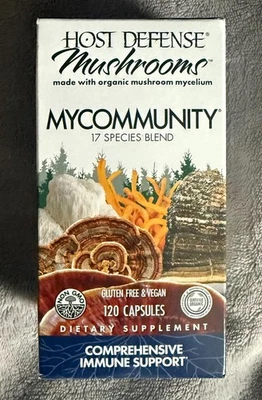 Host Defense My Community Comprehensive Immune Support - 120 CT EXP  01/2027+ - Image 1 of 4