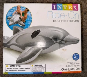 Juguete inflable para piscina INTEX Ride-On DOLPHIN 79 x 30" sellado - Imagen 1 de 3