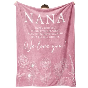 Christmas Nana Gifts, Gifts for Nana Blanket, Nana Birthday Gift from Grandki... - Bild 1 von 7