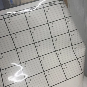 OfficeAid Laminated Jumbo Dry Erase Wall Calendar, 36-Inch by 48-Inch - Picture 1 of 2