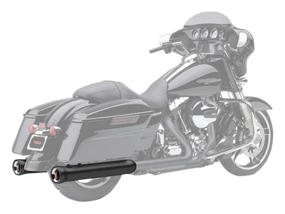 Silenciadores de escape deslizables Cobra Neighbor Hater Raven negros 4" (6107RB) Foto 1 de 3