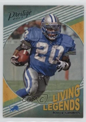 2017 Panini Prestige Living Legends Barry Sanders #12 HOF - Image 1 of 2