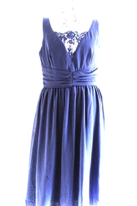 WOMEN'S NAVY ELISE RYAN SLEEVELESS DRESS SIZE 12 - Picture 1 of 7
