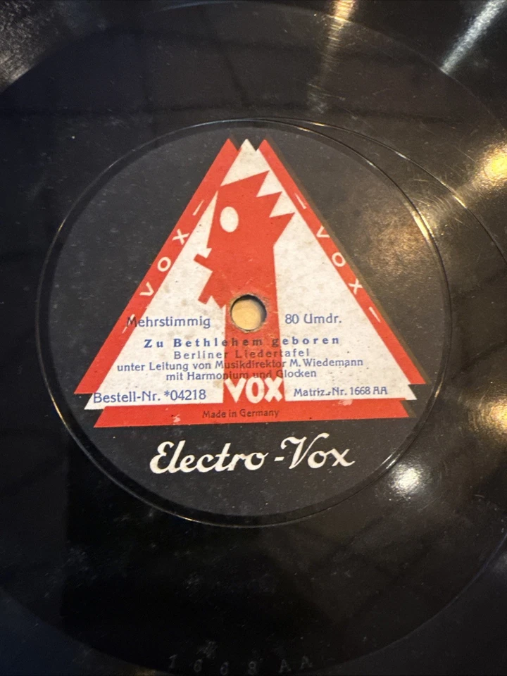 Schellack Platten Vintage Raritäten Sammlung Auflösung - Bild 1 von 1